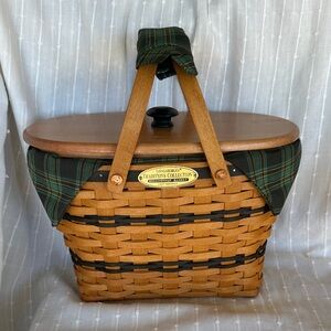 Longaberger “Traditions Collection” Fellowship Basket 1997 Edition